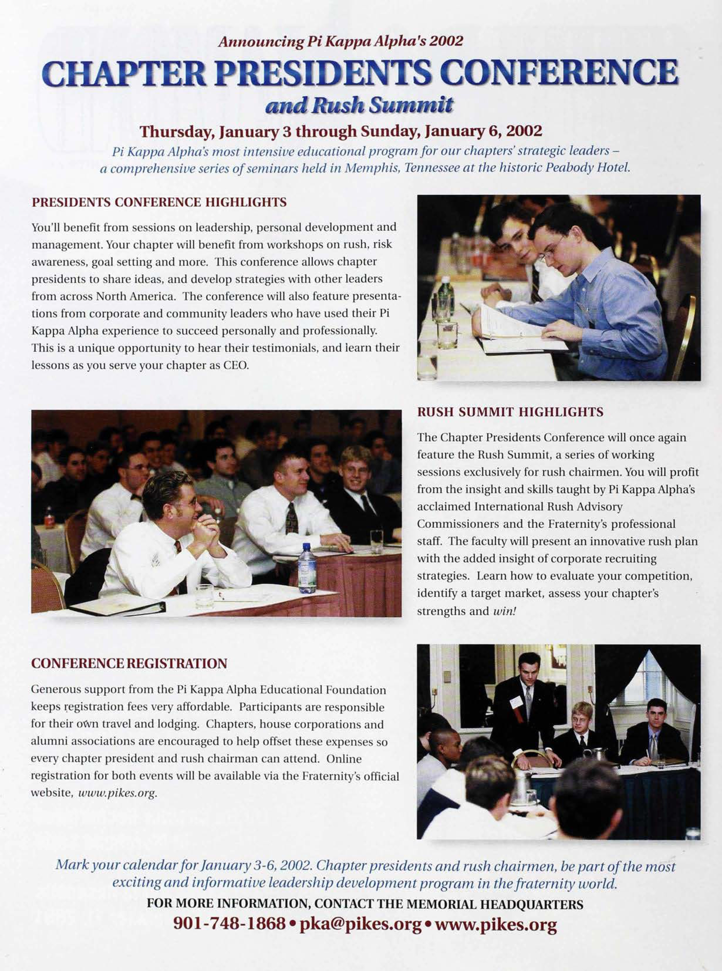 Chapter President Conference And Rush Summit